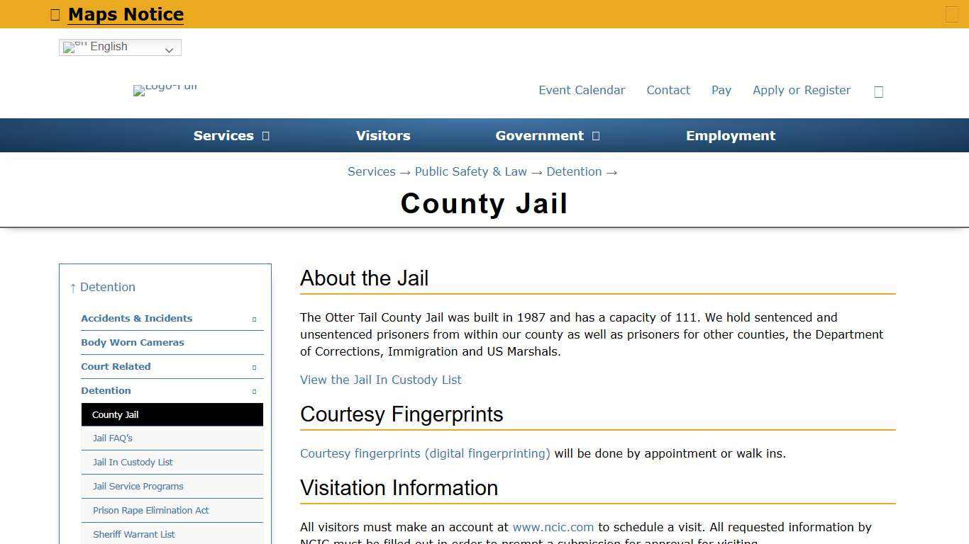 County Jail - Otter Tail County, MN